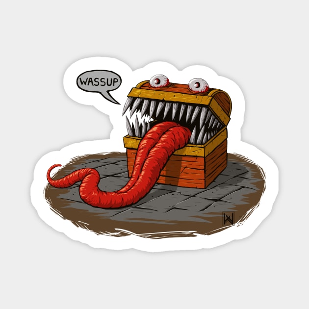 Mimic Sticker by Dmon28